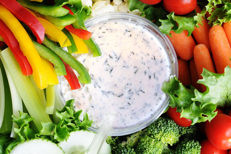 Three Ranch Dressings