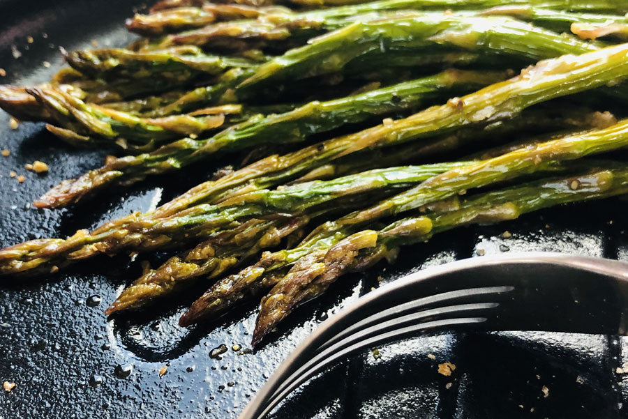 Citron Roasted Asparagus